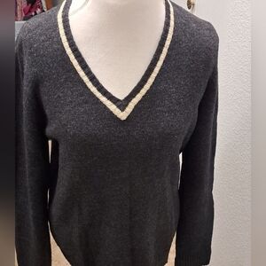Urban Outfitters BDG Lambs Wool V-Neck Pullover   Size M